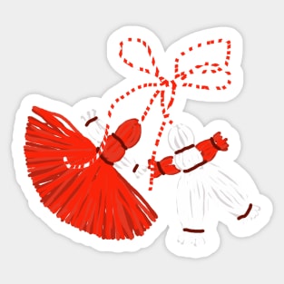 Baba Marta Day Martenitsa Sticker